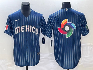 Mexico Baseball navy Classic jersey