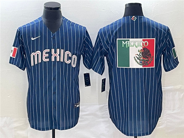 Mexico Baseball navy Classic jersey