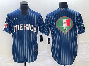 Mexico Baseball navy Classic jersey