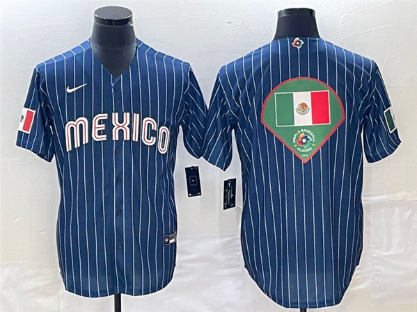 Mexico Baseball navy Classic jersey