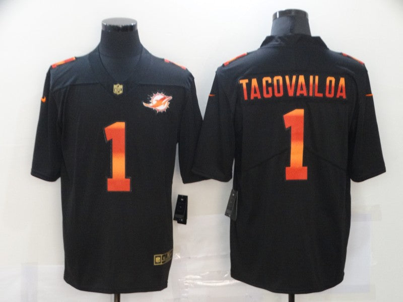 Tua Tagovailoa Miami Dolphins black Fashion jersey