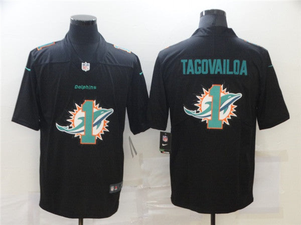 Tua Tagovailoa Miami Dolphins black Shadow jersey