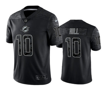 Tyreek Hill Miami Dolphins black jersey