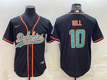 Tyreek Hill Miami Dolphins black jersey