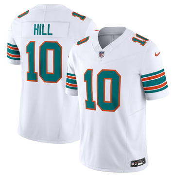 Tyreek Hill Miami Dolphins white FUSE jersey