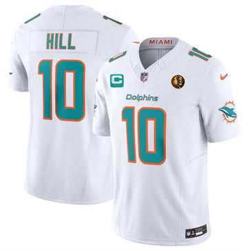 Tyreek Hill Miami Dolphins white FUSE jersey