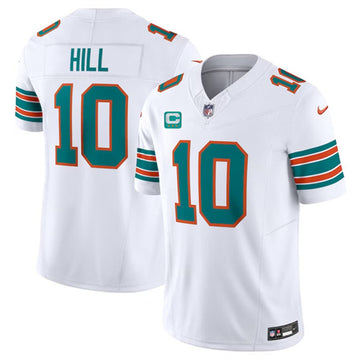 Tyreek Hill Miami Dolphins white FUSE jersey