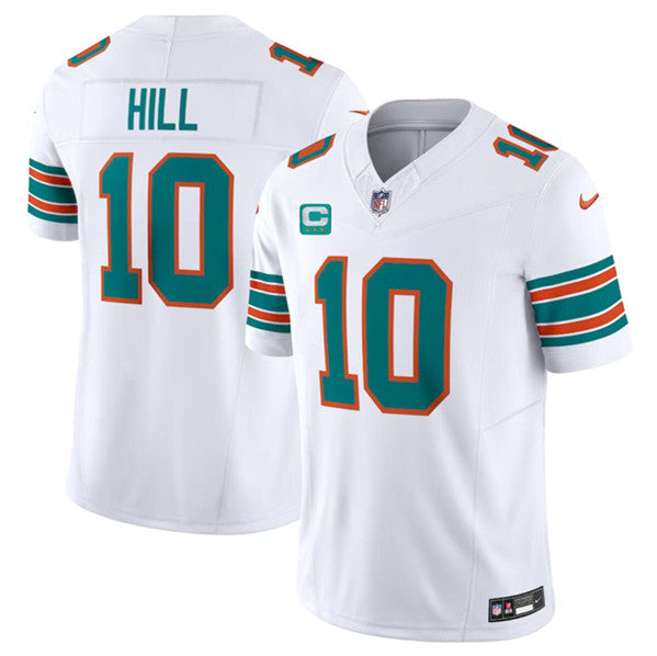Tyreek Hill Miami Dolphins white FUSE jersey