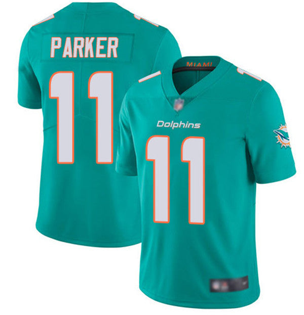 DeVante Parker Miami Dolphins aqua jersey
