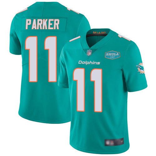 DeVante Parker Miami Dolphins aqua jersey