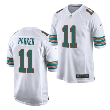 DeVante Parker Miami Dolphins white jersey