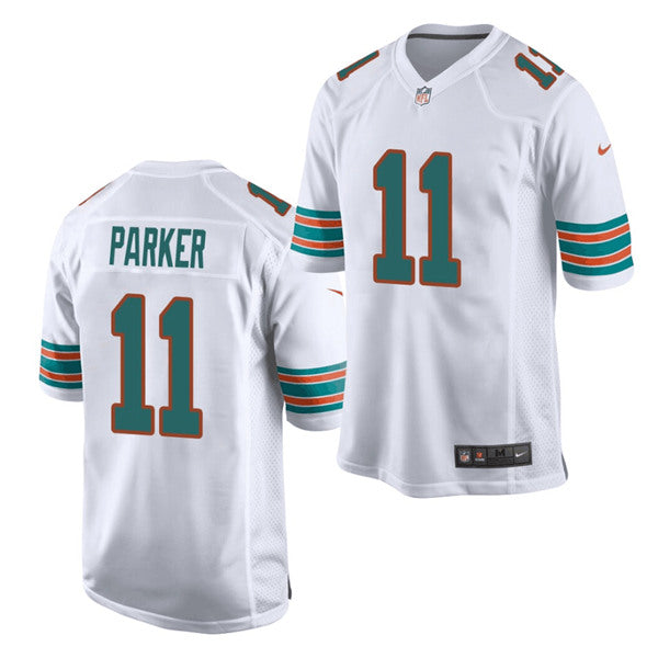 DeVante Parker Miami Dolphins white jersey