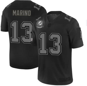 Dan Marino Miami Dolphins black Salute To Service jersey