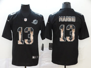 Dan Marino Miami Dolphins black jersey
