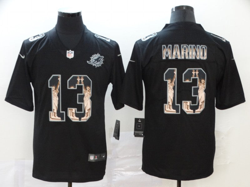 Dan Marino Miami Dolphins black jersey