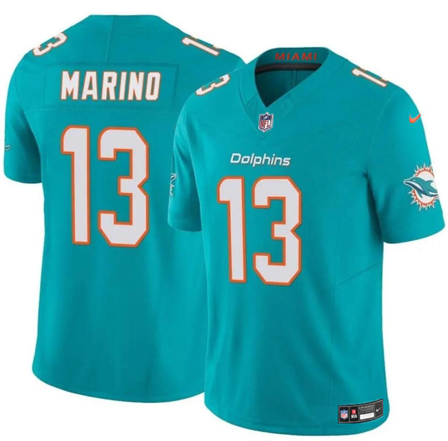 Dan Marino Miami Dolphins aqua FUSE jersey