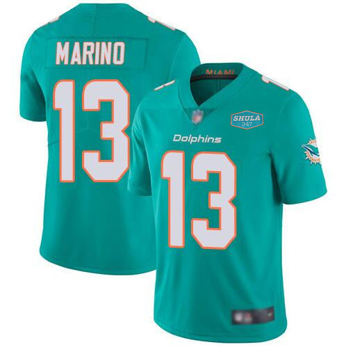 Dan Marino Miami Dolphins aqua jersey