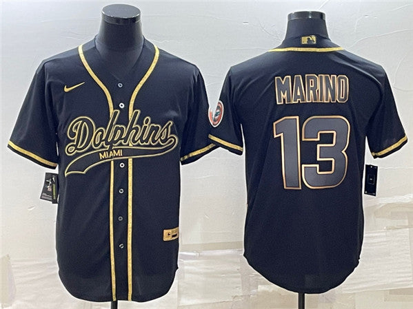 Dan Marino Miami Dolphins black jersey