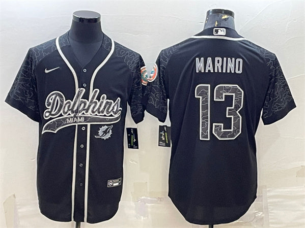Dan Marino Miami Dolphins black jersey