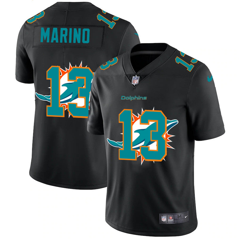 Dan Marino Miami Dolphins black Shadow jersey
