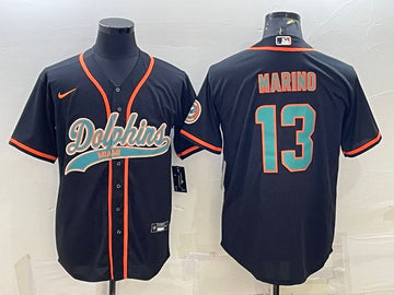 Dan Marino Miami Dolphins black jersey