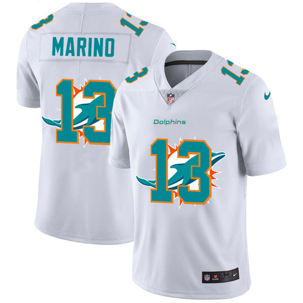 Dan Marino Miami Dolphins white jersey