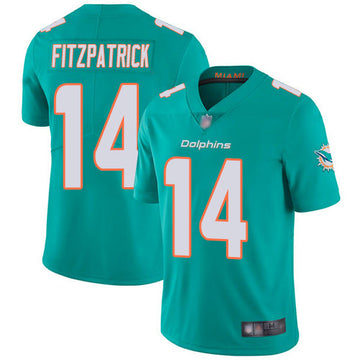 Ryan Fitzpatrick Miami Dolphins aqua jersey