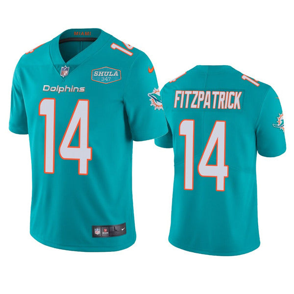 Ryan Fitzpatrick Miami Dolphins aqua jersey