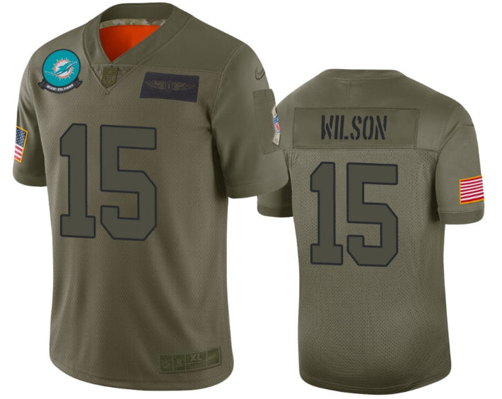 Albert Wilson Miami Dolphins camo Salute To Service jersey