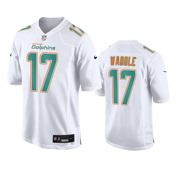 Jaylen Waddle Miami Dolphins white Fashion jersey