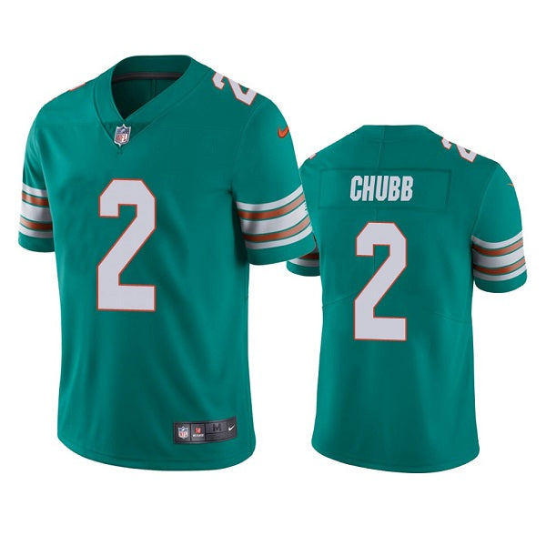 Bradley Chubb Miami Dolphins aqua Color Rush jersey