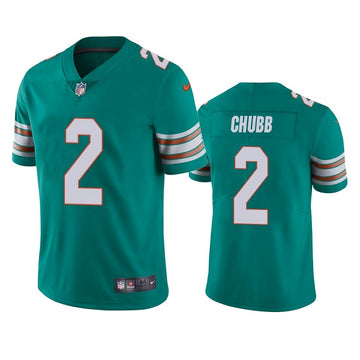 Bradley Chubb Miami Dolphins aqua Color Rush jersey