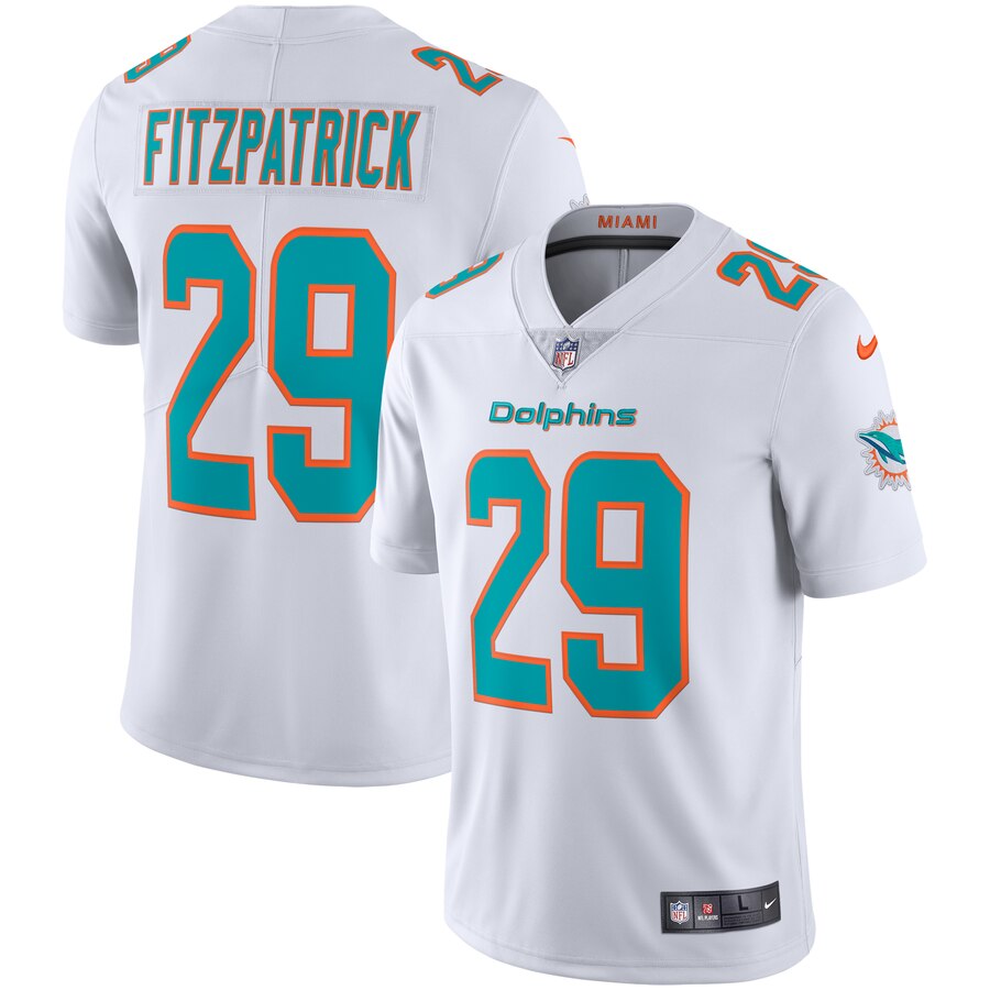 Minkah Fitzpatrick Miami Dolphins white jersey