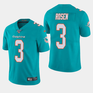 Josh Rosen Miami Dolphins aqua jersey