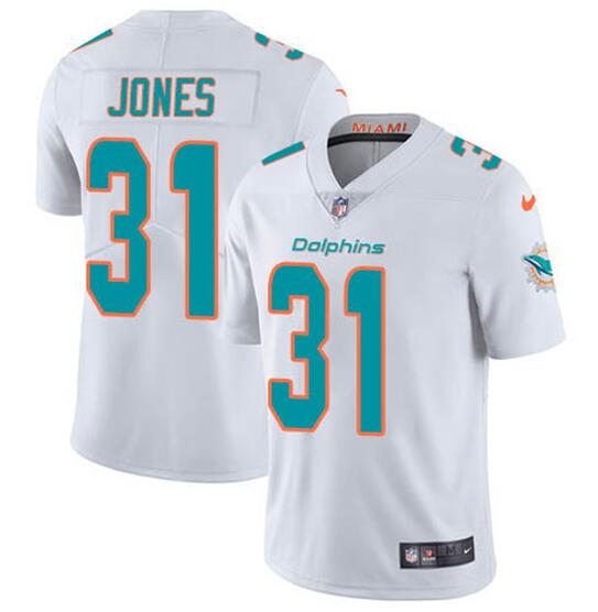 Byron Jones Miami Dolphins white jersey