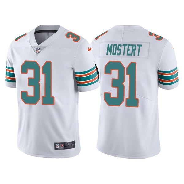 Raheem Mostert Miami Dolphins white Color Rush jersey