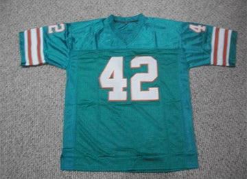 Paul Warfield Miami Dolphins teal jersey