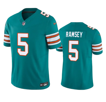 Jalen Ramsey Miami Dolphins aqua FUSE jersey