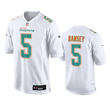 Jalen Ramsey Miami Dolphins white Fashion jersey