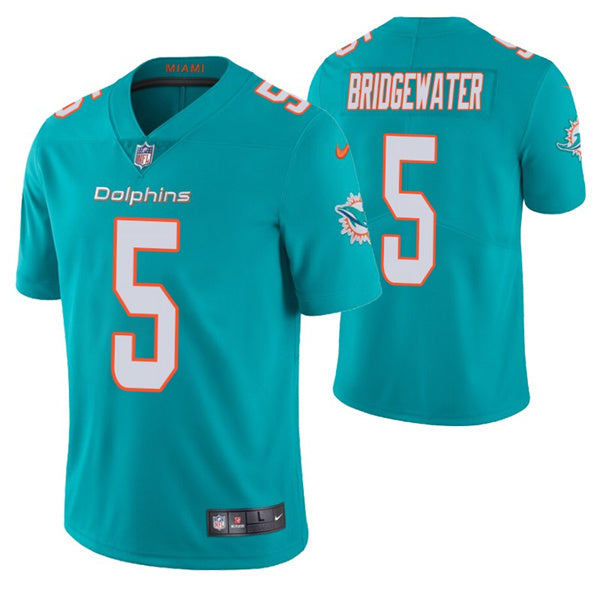 Teddy Bridgewater Miami Dolphins aqua jersey
