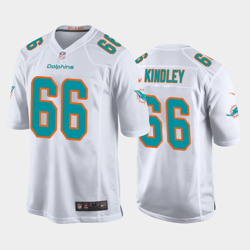 Solomon Kindley Miami Dolphins white jersey