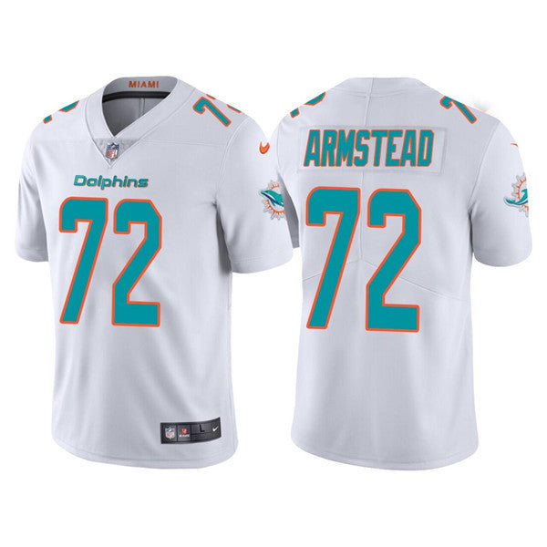 Terron Armstead Miami Dolphins white jersey