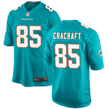 River Cracraft Miami Dolphins aqua Game jersey