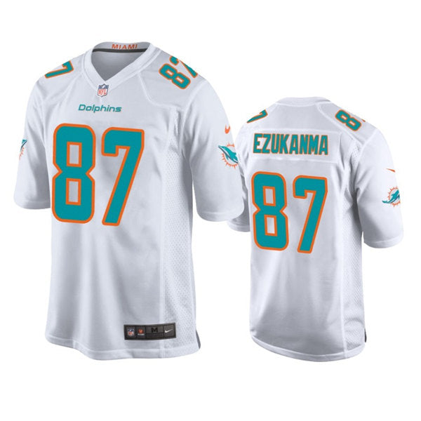 Erik Ezukanma Miami Dolphins white Game jersey