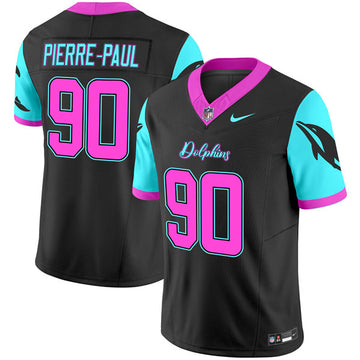 Jason Pierre-Paul Miami Dolphins black FUSE jersey