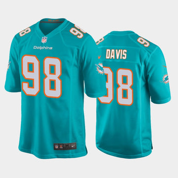 Miami Dolphins aqua jersey
