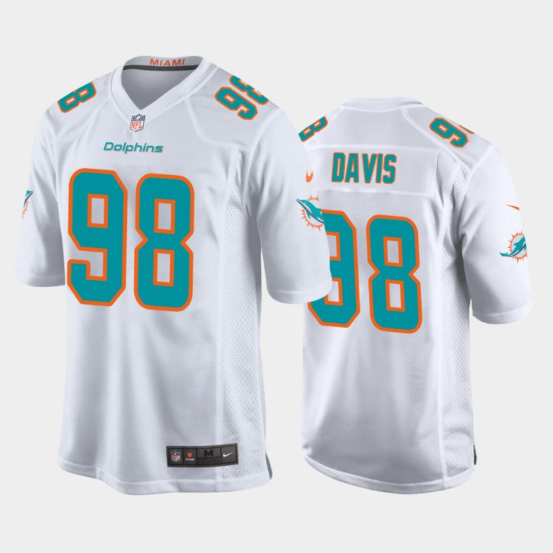 Miami Dolphins white jersey