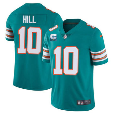 Custom Miami Dolphins aqua jersey