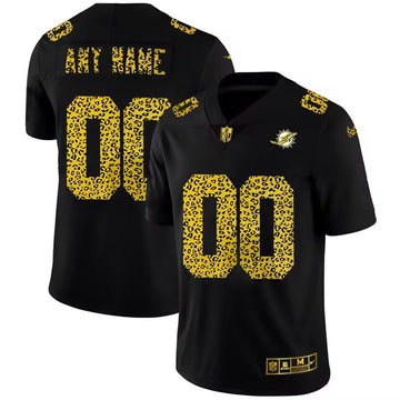 Custom Miami Dolphins black Fashion jersey