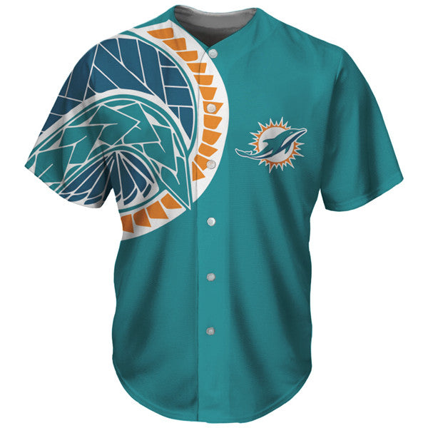 Miami Dolphins aqua jersey